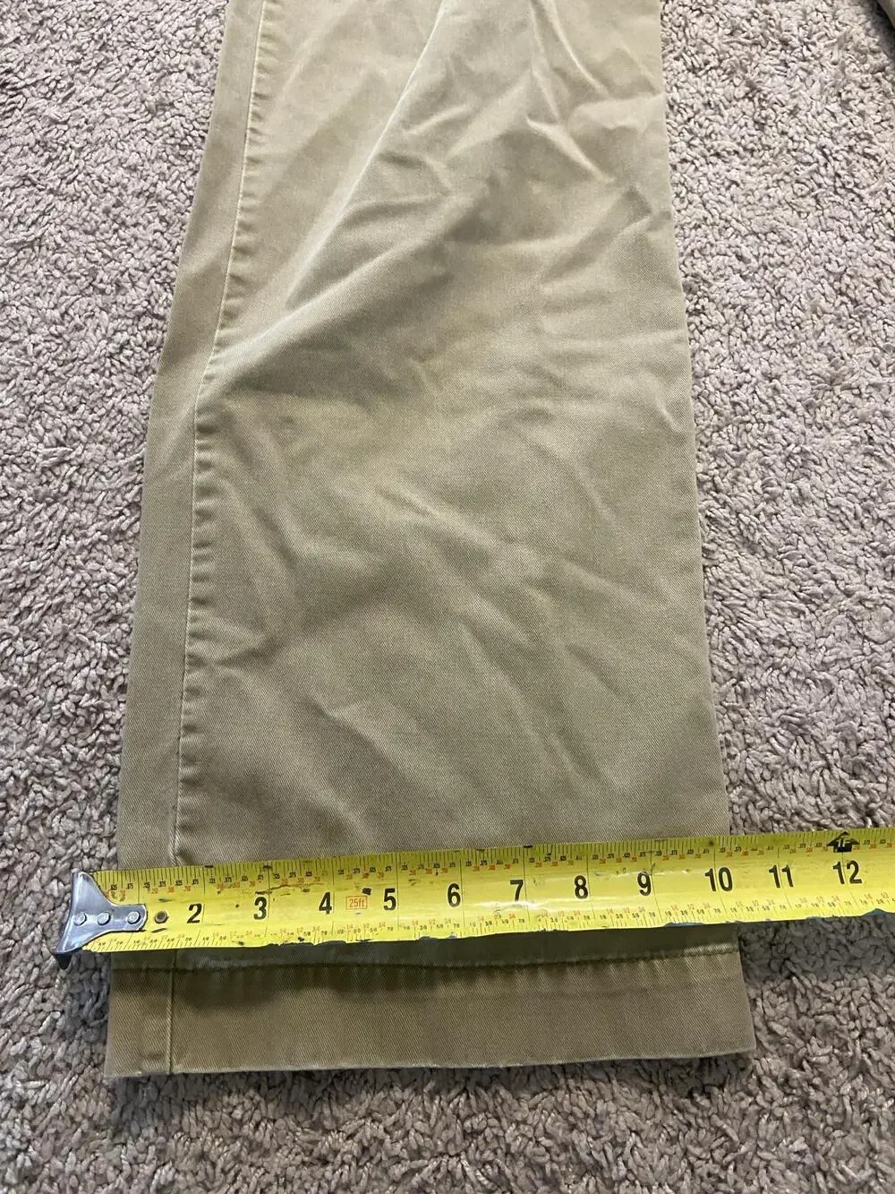American Eagle Outfitters Pants Mens 34x32 Beige Classic Khaki Chino Pockets